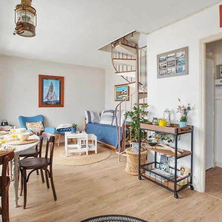 Duplex Face A La Mer - Le Studio D'Adal 基伯龙 外观 照片